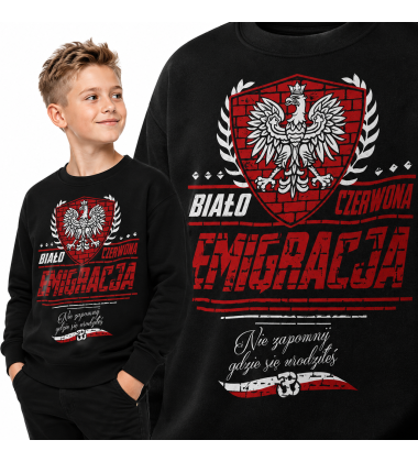 BLUZA DZIECIĘCA PATRIOTYCZNA EMIGRACJA
